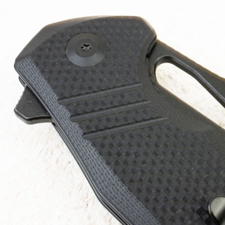 Нож CIVIVI BullTusk Flipper & Thumb Hole Knife Black Coarse G10, C23017-1 - купить в интернет-магазине Blademan