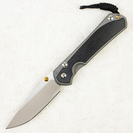 Нож Chris Reeve Large Sebenza 31 Inlay, Polished CPM MagnaCut, Titanium/Bog Oak Handle, L31-1136