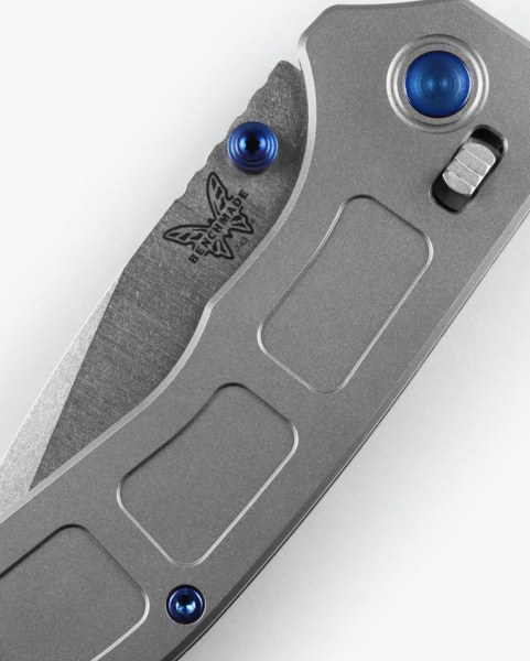 Нож Benchmade Mini Narrows, 20CV, Gray Titanium Handle, 743
