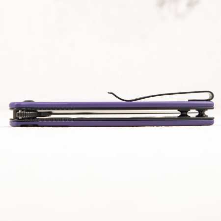 Нож CIVIVI Cogent, 14C28N Black, G10 Purple, Button Lock, C20038D-2 - купить в интернет-магазине Blademan