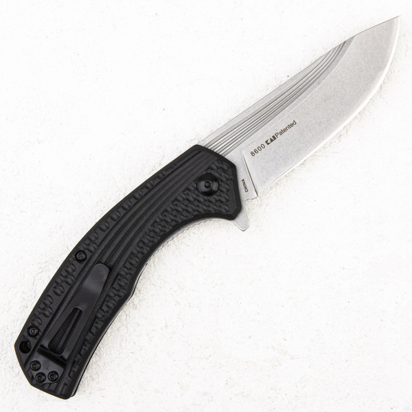 Нож Kershaw Portal, 4Cr14, Stonewash, GFN Black, 8600