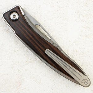Нож Chris Reeve Mnandi Macassar Ebony Inlay, CPM S45VN, Titanium/ Macassar Ebony, MNA-1016 Нож Chris Reeve Mnandi Macassar Ebony Inlay, CPM S45VN, Titanium/ Macassar Ebony, MNA-1016