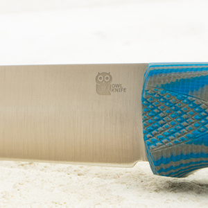 Нож OWL Hoot F, N690 Cryo, G10 Gray/Blue, Kydex Нож OWL Hoot F, N690 Cryo, G10 Gray/Blue, Kydex