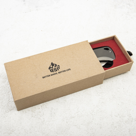 Нож QSP Rhino, M390, Titanium - купить в интернет-магазине Blademan