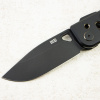 Нож WE Knife Tyro, Black Stonewashed CPM 20CV, Titanium Black/Golden Handle, WE24001-1 Нож WE Knife Tyro, Black Stonewashed CPM 20CV, Titanium Black/Golden Handle, WE24001-1