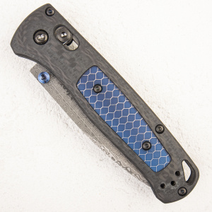 Нож Benchmade Bugout 535 Gold Class, Damascus, Carbon - складной туристические ножи из стали Нож Benchmade Bugout 535 Gold Class, Damascus, Carbon - складной туристические ножи из стали