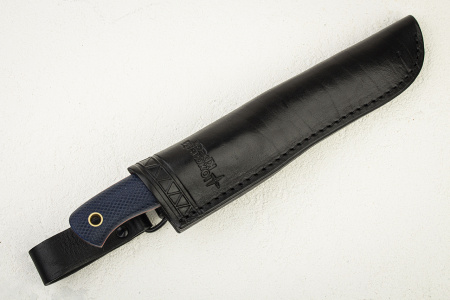 Нож Южный Крест Fox S, СPR, Конвекс, Микарта Синяя - купить в интернет-магазине Blademan