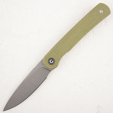Нож CIVIVI Stylum, 10cr15comov, Micarta Olive, C20010B-B Нож CIVIVI Stylum, 10cr15comov, Micarta Olive, C20010B-B