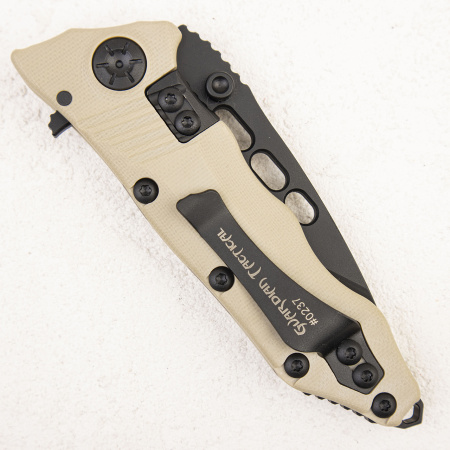 Нож Guardian Tactical Helix Nano Desert Tan Black - купить в интернет-магазине Blademan