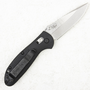 Нож Benchmade Mini-Griptilian, 556-S30V, CPM-S30V, GFN Black - складной туристические ножи из стали Нож Benchmade Mini-Griptilian, 556-S30V, CPM-S30V, GFN Black - складной туристические ножи из стали