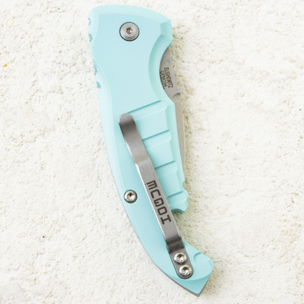 Нож Hogue A01-MicroSwitch, CPM 154, Aluminum Aqua, 24123