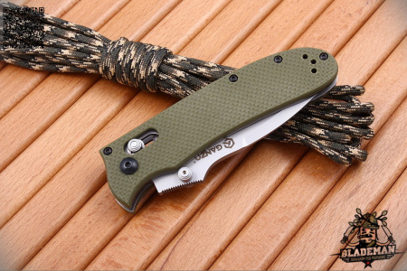 Нож Ganzo G704, зеленый - купить в интернет-магазине Blademan