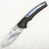Нож WE Knife Exciton, Damasteel, Titanium/Flamed Titanium. LIMITED EDITION Нож WE Knife Exciton, Damasteel, Titanium/Flamed Titanium. LIMITED EDITION