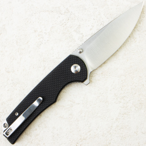Нож SENCUT Praktisk, Satin, 9Cr18MoV, Coarse G10 Black Handle, S24019-1 Нож SENCUT Praktisk, Satin, 9Cr18MoV, Coarse G10 Black Handle, S24019-1