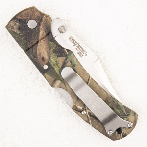Нож Cold Steel Double Safe Hunter, 8Cr13MoV, GFN Camouflage - складной туристические ножи из стали Нож Cold Steel Double Safe Hunter, 8Cr13MoV, GFN Camouflage - складной туристические ножи из стали