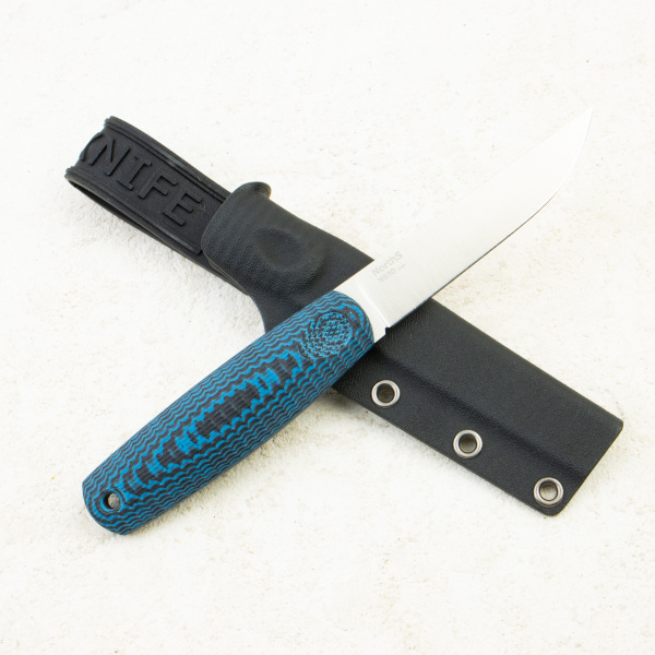 Нож OWL North S F, N690 Cryo, G10 Black/Blue Handle, Kydex