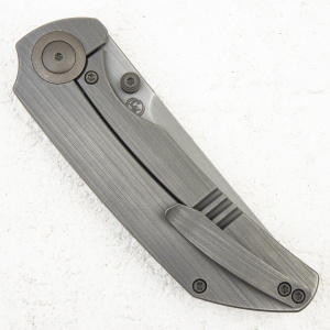 Нож WE Knife Thug XL, CPM 20CV, Titanium Gray - складной туристические ножи из стали Нож WE Knife Thug XL, CPM 20CV, Titanium Gray - складной туристические ножи из стали