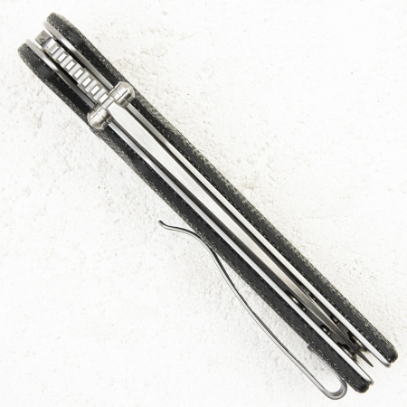 Нож Sencut Sachse Button Lock, 9Cr18MoV, Micarta Black Нож Sencut Sachse Button Lock, 9Cr18MoV, Micarta Black - купить в интернет-магазине Blademan