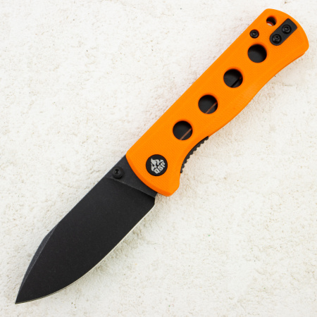 Нож QSP Canary Folder, 14C28N, Orange G10 Handle, QS150-B2