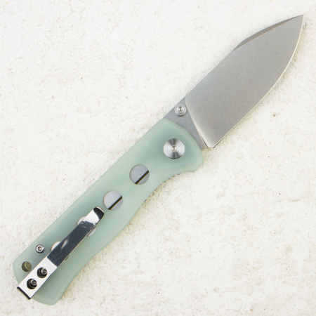 Нож QSP Canary Folder, 14C28N, Jade G10 Handle, QS150-E1