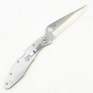 Нож Spyderco Police, VG-10, Stainless Steel, C07PS Нож Spyderco Police, VG-10, Stainless Steel, C07PS