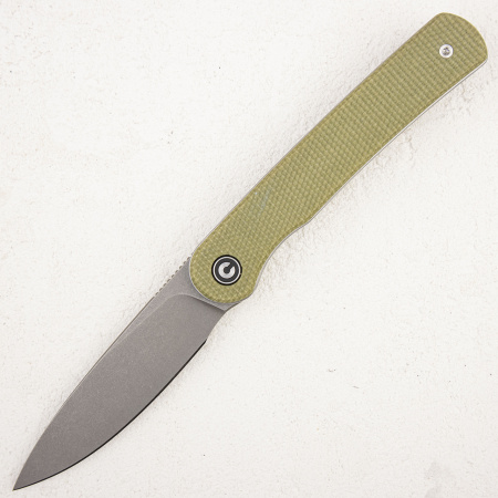 Нож CIVIVI Stylum, 10cr15comov, Micarta Olive, C20010B-B