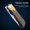 Нож Remette Peregrine Falcon, M390, Titanium Handle, RTT1-BX
