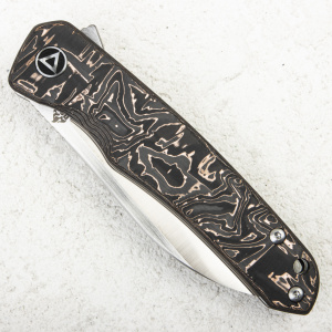 Нож QSP Otter, CPM S35VN, Copper Foil Carbon Fiber, QS140-B1 Нож QSP Otter, CPM S35VN, Copper Foil Carbon Fiber, QS140-B1