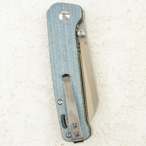 Нож QSP Penguin V2, D2, Micarta Jeans, QS130-B1 Нож QSP Penguin V2, D2, Micarta Jeans, QS130-B1