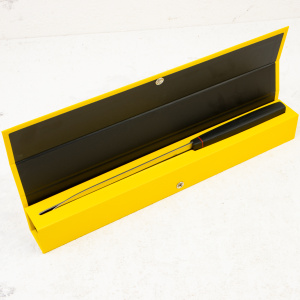 Нож мини шеф OWL CH160 F, N690 Cryo, G10 Black