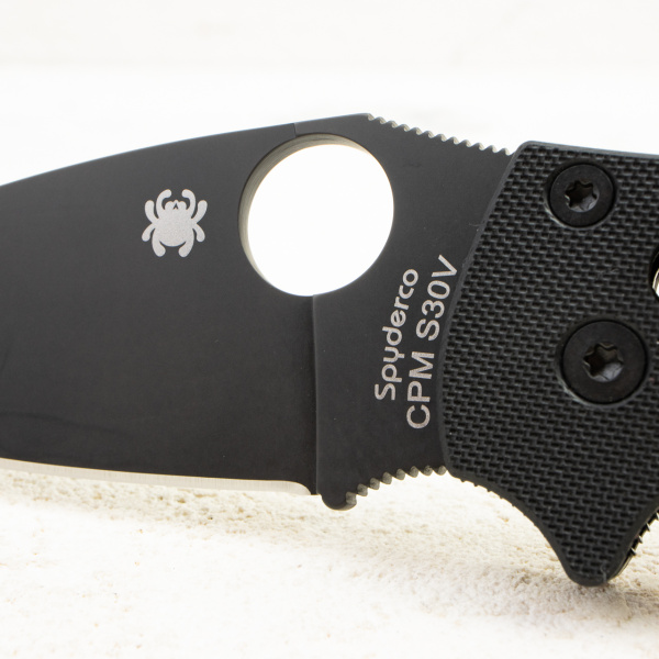 Нож Spyderco Manix 2,CPM S30V, G-10 Black, C101GPBBK2