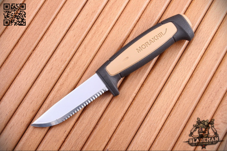 Нож Morakniv Rope, Serrated, Stainless Steel - купить в интернет-магазине Blademan