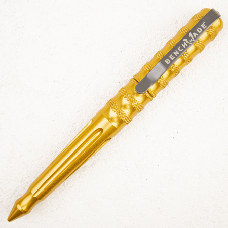 Тактическая ручка Benchmade 1100-9 Gold, Blue Ink