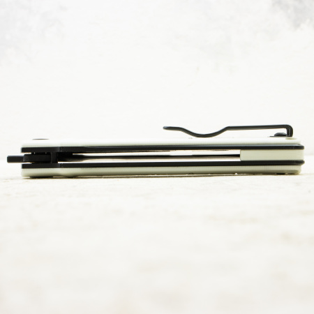Нож Petrified Fish Tena, D2, Black Stonewash, G10 White Handle, PFB04WDW Нож Petrified Fish Tena, D2, Black Stonewash, G10 White Handle, PFB04WDW