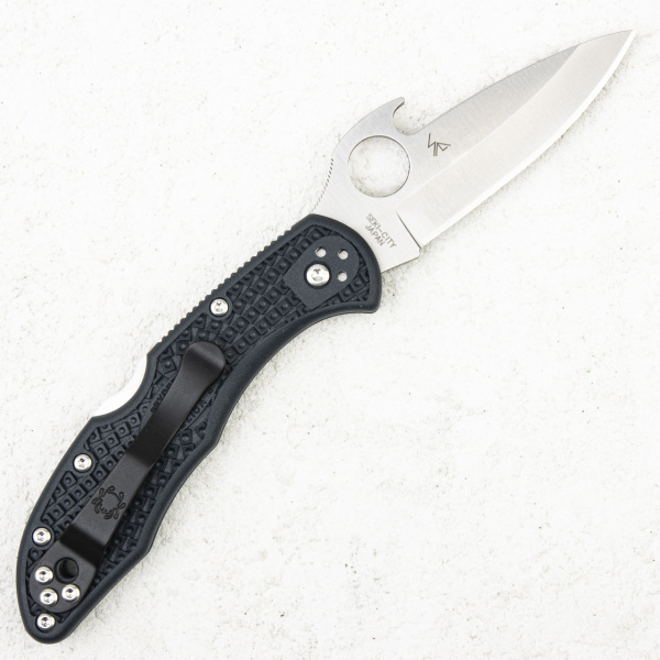 Нож Spyderco Delica 4 Emerson, VG-10, FRN Dark Blue - складной туристические ножи из стали