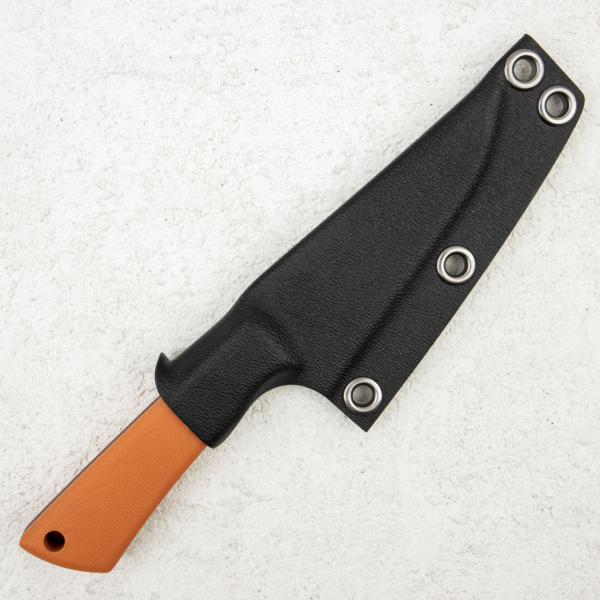 Нож OWL Pocket F, CROMAX, G10 Orange, Kydex - купить в интернет-магазине Blademan