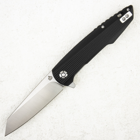 Нож QSP Phoenix, D2 SW/Satin, G10 Black