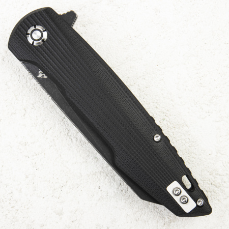 Нож QSP Phoenix, D2 Blackwash, G10 Black Нож QSP Phoenix, D2 Blackwash, G10 Black - купить в интернет-магазине Blademan