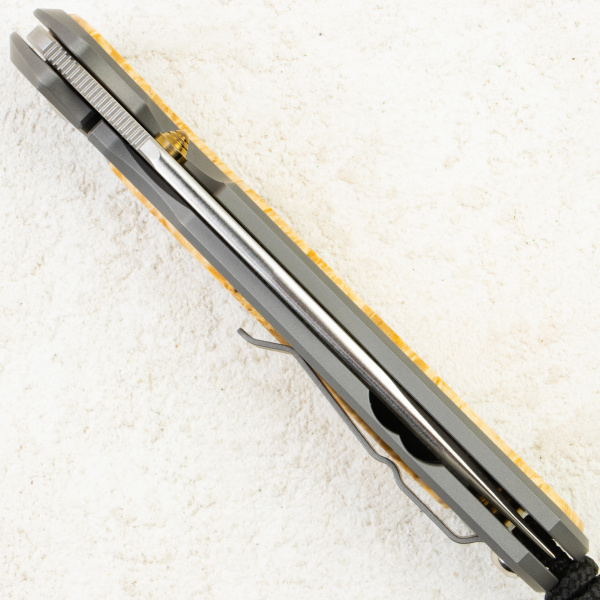 Нож Chris Reeve Large Sebenza 31 Inlay, CPM MagnaCut, Titanium/Box Elder Handle, L31-1108