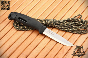 Нож Morakniv Companion Spark Black, нержавеющая сталь - купить в интернет-магазине Blademan