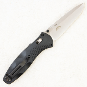 Нож Benchmade Barrage, 580, 154CM, Black Valox Handle - складной туристические ножи из стали Нож Benchmade Barrage, 580, 154CM, Black Valox Handle - складной туристические ножи из стали