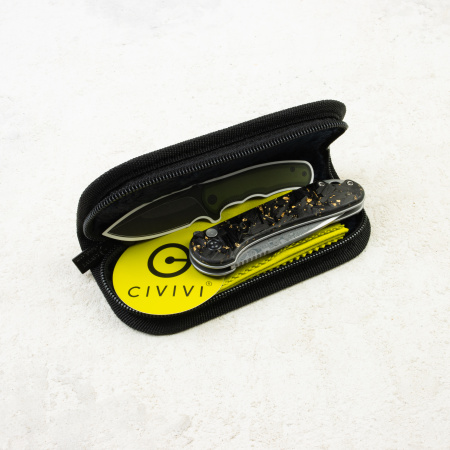 Нож CIVIVI Button Lock Elementum II, Damascus Steel, Carbon Fiber/Resin Handle, C18062P-10 Нож CIVIVI Button Lock Elementum II, Damascus Steel, Carbon Fiber/Resin Handle, C18062P-10