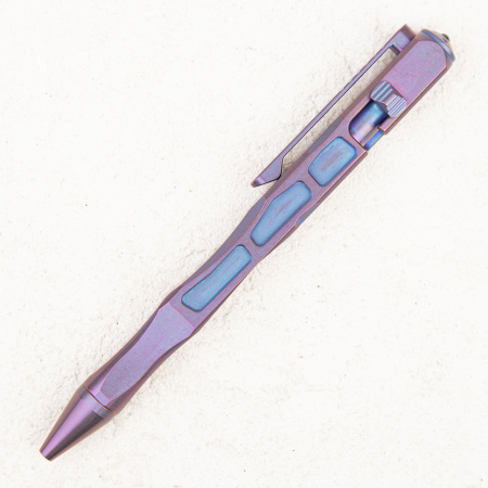 Тактическая ручка WE KNIFE TP-03A, 6AL4V Titanium Purple - купить в интернет-магазине Blademan