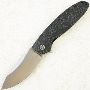 Нож Petrified Fish Terra, Satin, D2, G-Mascus Green/Black Handle, PFB01GRDMS Нож Petrified Fish Terra, Satin, D2, G-Mascus Green/Black Handle, PFB01GRDMS