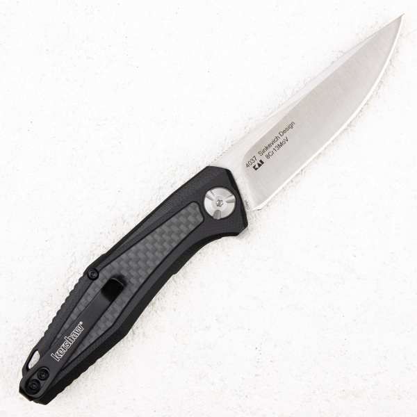 Нож Kershaw Atmos, G10/Carbon Black