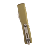 Нож Microtech Ultratech GEN IV, Stonewash, M390, Aluminum OD Green Handle, 11234-10 OD