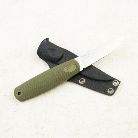 Нож OWL North XS F, N690 Cryo, G10 Olive Handle, Kydex