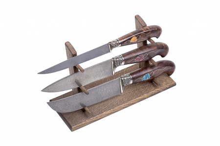 Dubox Стойка из Дуба для 3 ножей - купить в интернет-магазине Blademan