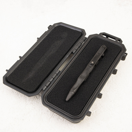 Тактическая ручка WE KNIFE TP-03C, 6AL4V Titanium Black - купить в интернет-магазине Blademan