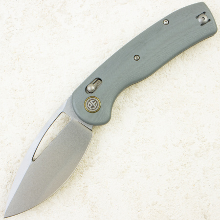 Нож Petrified Fish Viper, Stonewashed, K110, G10 Gray Handle, PFP13GAW Нож Petrified Fish Viper, Stonewashed, K110, G10 Gray Handle, PFP13GAW